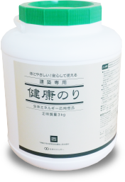 建具製作や建築現場で使用する接着剤も健康にこだわる