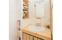 ニッチのある洗面スペース | 自然素材の注文住宅,健康住宅 | 実例写真 | 埼玉県さいたま市