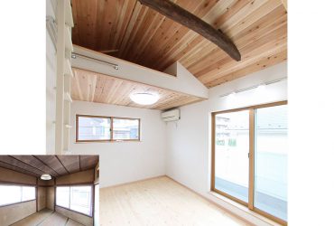 収納スペースとして利用するロフト | 自然素材の注文住宅,健康住宅 | 実例写真 | 東京都練馬区