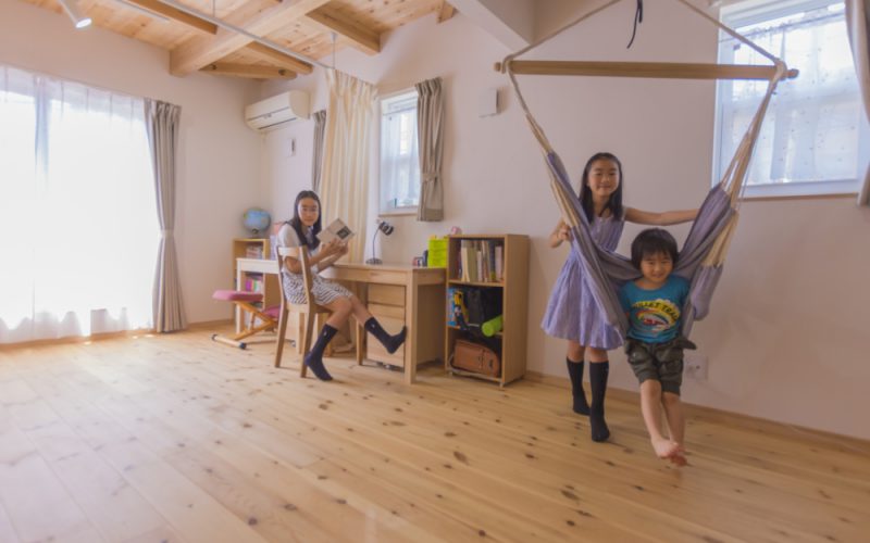 走り回れる広い子供部屋 | 自然素材の注文住宅,健康住宅 | 実例写真 | 埼玉県さいたま市