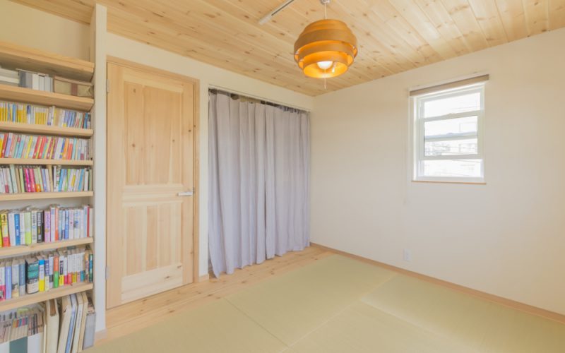 和室は畳のへりをなくしてモダンな雰囲気に | 自然素材の注文住宅,健康住宅 | 実例写真 | 埼玉県さいたま市