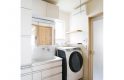 白ですっきりまとめられた洗面脱衣室 | 自然素材の注文住宅,健康住宅 | 実例写真 | 茨城県牛久市