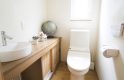 無垢材の手洗いカウンターを設けたトイレ | 自然素材の注文住宅,健康住宅 | 実例写真 | 茨城県牛久市
