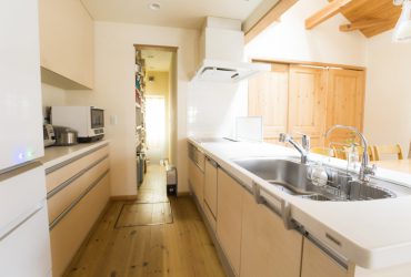 家事導線にも配慮されたキッチン | 自然素材の注文住宅,健康住宅 | 実例写真 | 茨城県牛久市